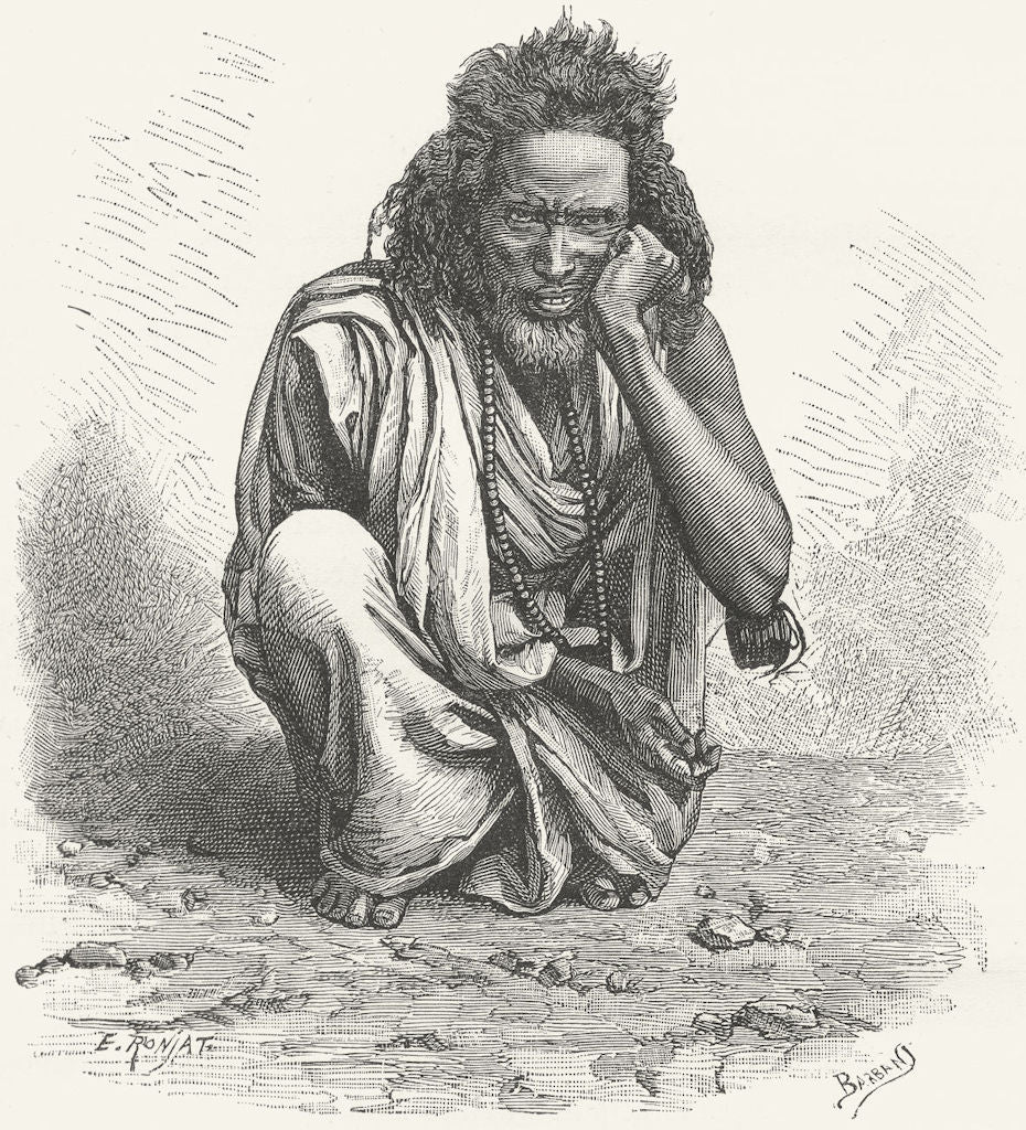 SUDAN. Shukurieh Beja c1885 old antique vintage print picture